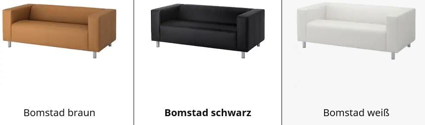 KLIPPAN IKEA SOFA FARBEN